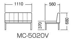 MC-5020V サイズ