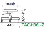 TAC-H36L　サイズ