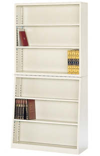 複柱型書架（TM型） スチール書架 収納力バツグンで学校・図書館 