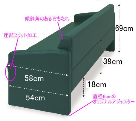 高田ベッドの特価セール【送料無料】 病院用家具 待合室用ソファー 